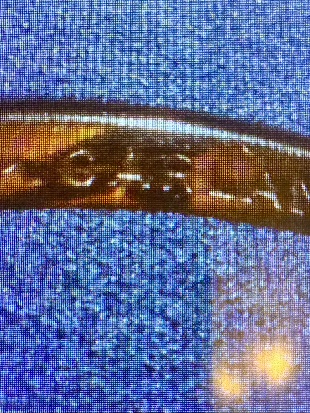Classic Brushed 14kt Gold Solitaire Ring with Natural Diamond - Picture 5 of 11